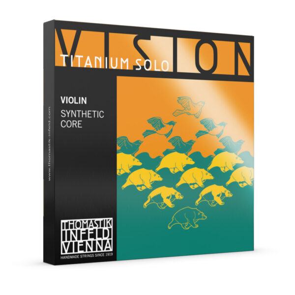 Violin Vision Titantium Solo Blanko Front 1
