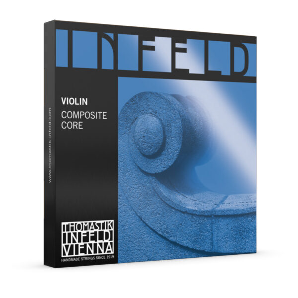 Violin Infeld Blue Blanko Front 1