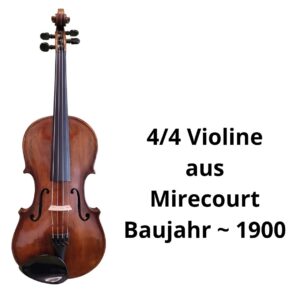 Mirecourt Violine Cover